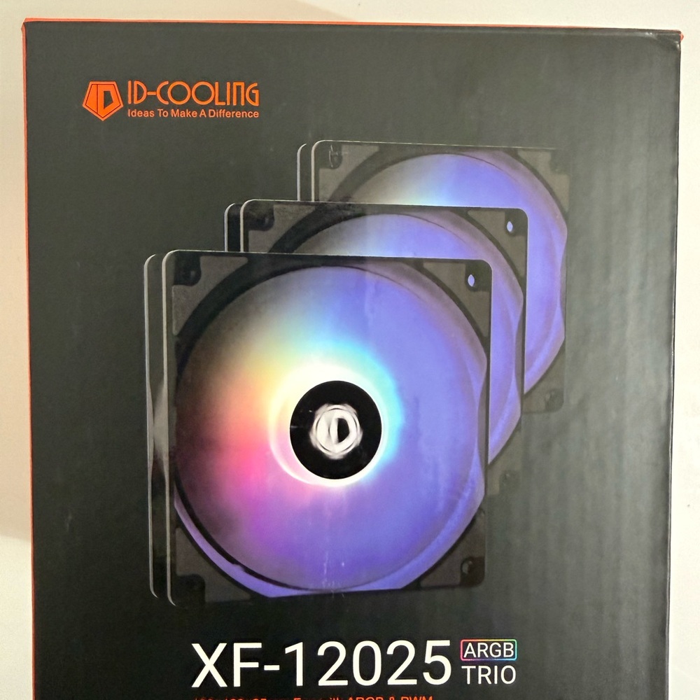 XF-12025-ARGB-TRIO Cooling Fan - Black